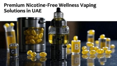 Vitamin Vape Dubai premium nicotine-free wellness vaping devices with vitamin B12 and natural extracts for UAE customers.